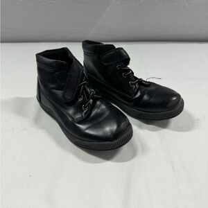 Black High-Top Sneakers